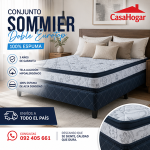 Sommier 2 plazas