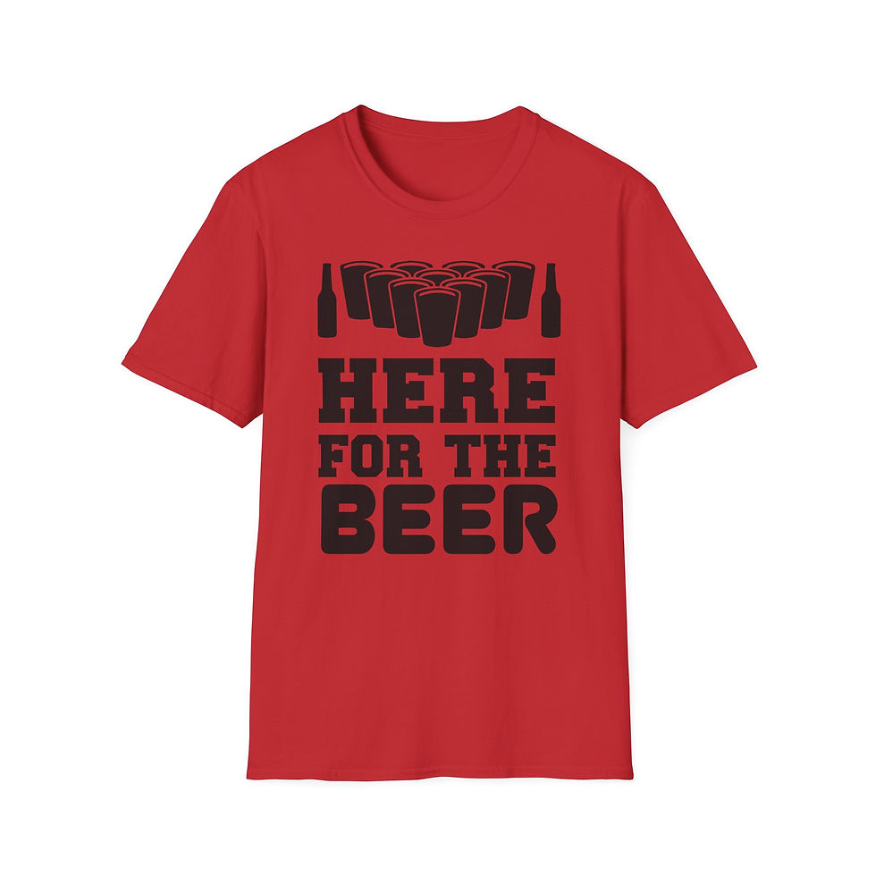 Thumbnail: Here for the Beer T-Shirt