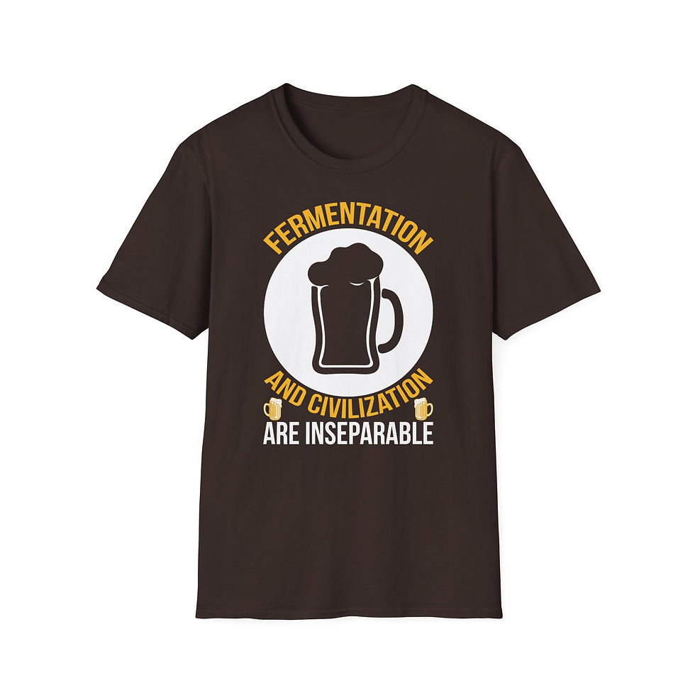 Thumbnail: Fermentation and Civilization Are Inseparable T-Shirt 