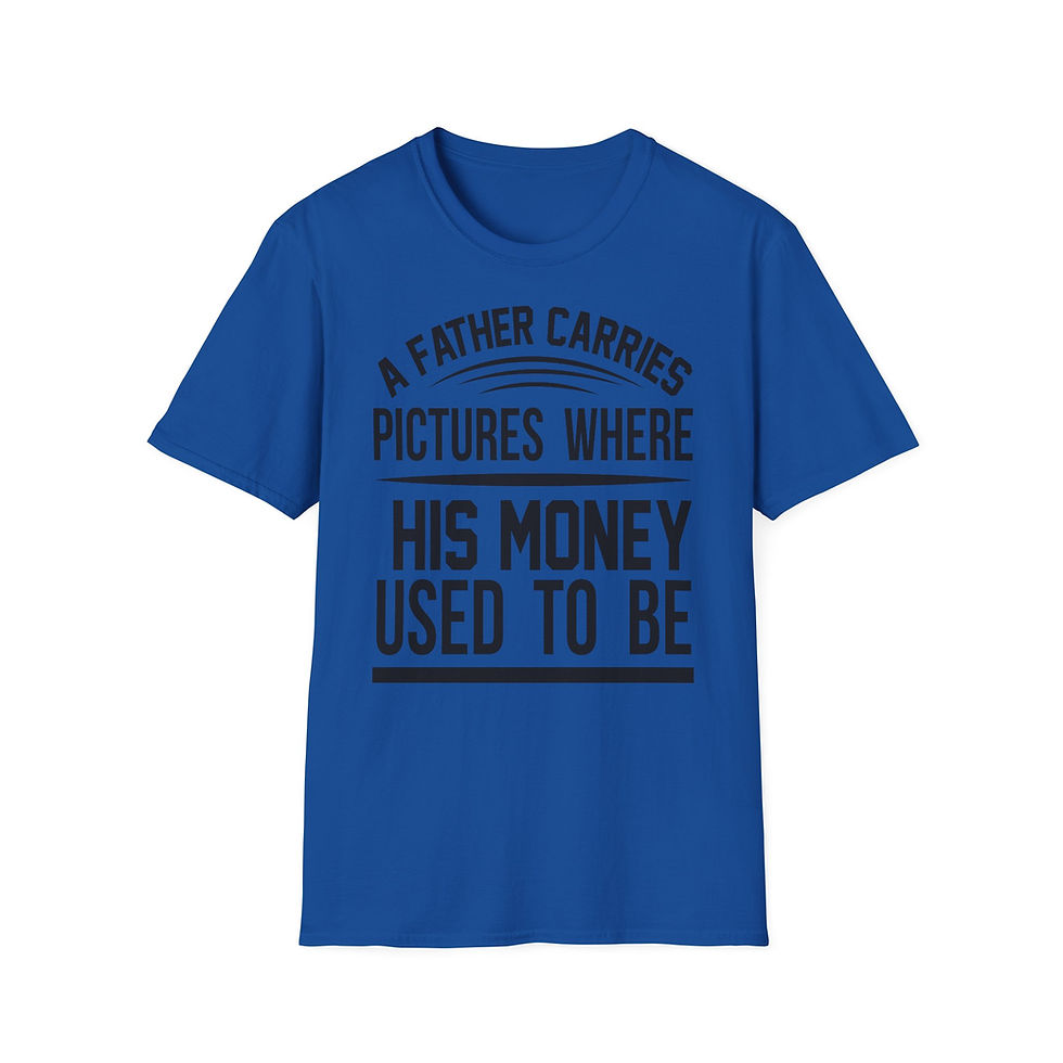 Thumbnail: A father carries pictures where his money used to be