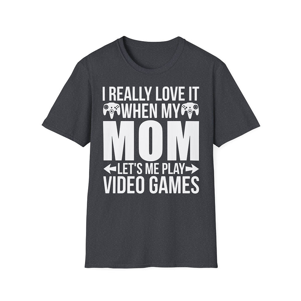 Thumbnail: I really love it when my mom lets me play video games