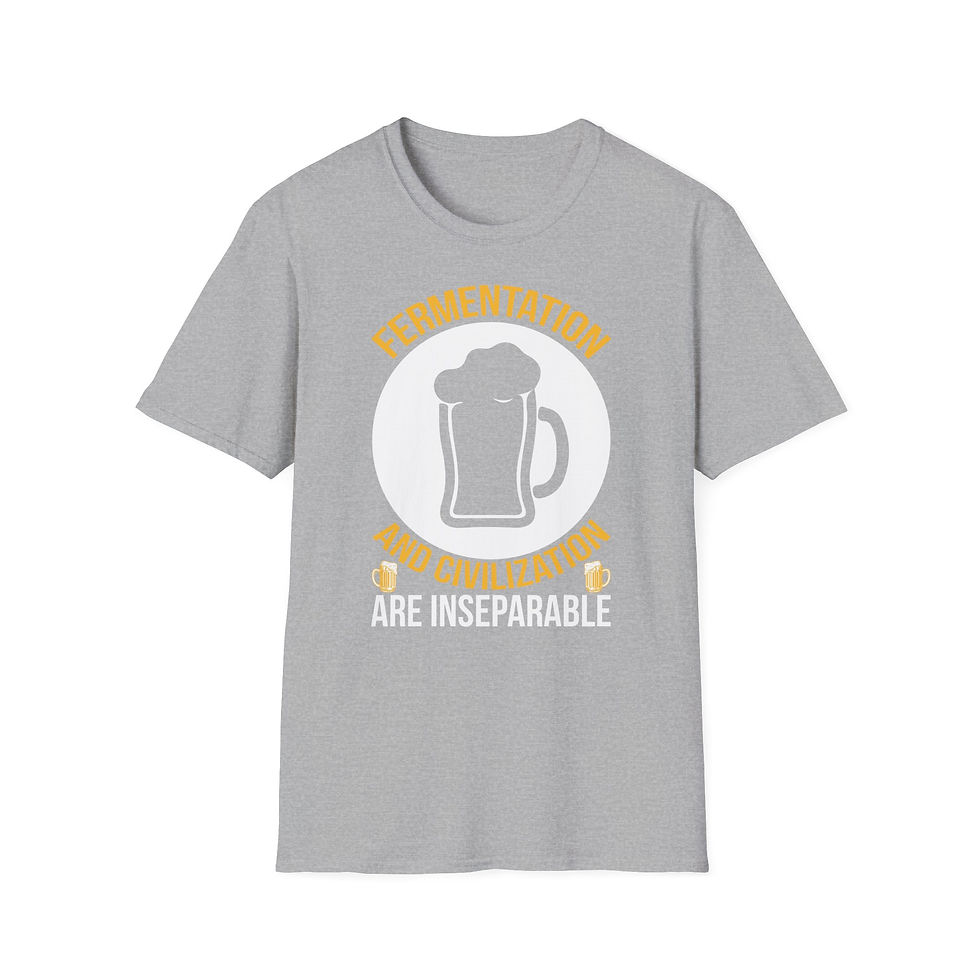 Thumbnail: Fermentation and Civilization Are Inseparable T-Shirt 