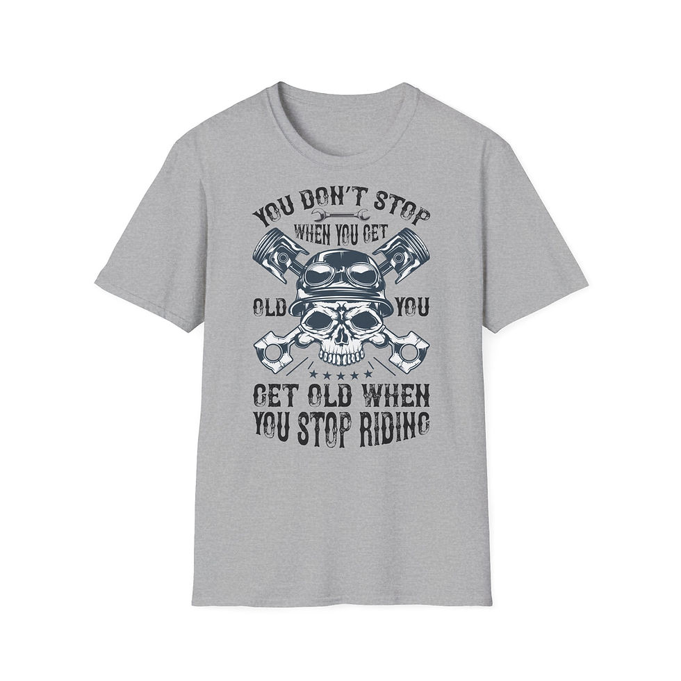Thumbnail: You don't stop when you get old you get old when you stop riding