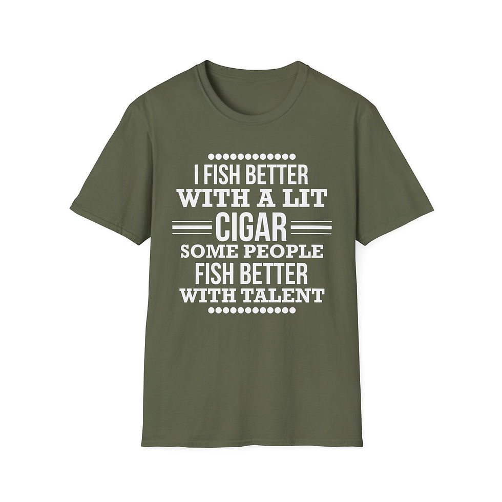 Thumbnail: I fish better with a lit cigar some people fish better with talent