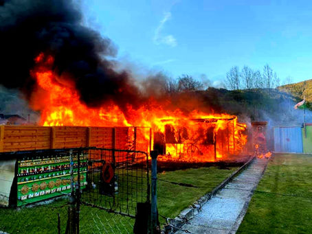 Großbrand in Bruck an der Mur