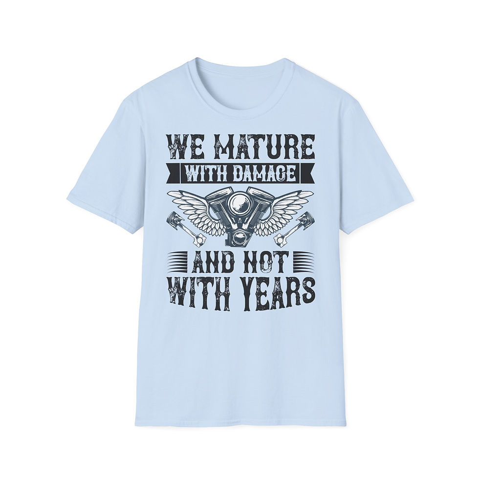 Thumbnail: We mature with damage and not with years