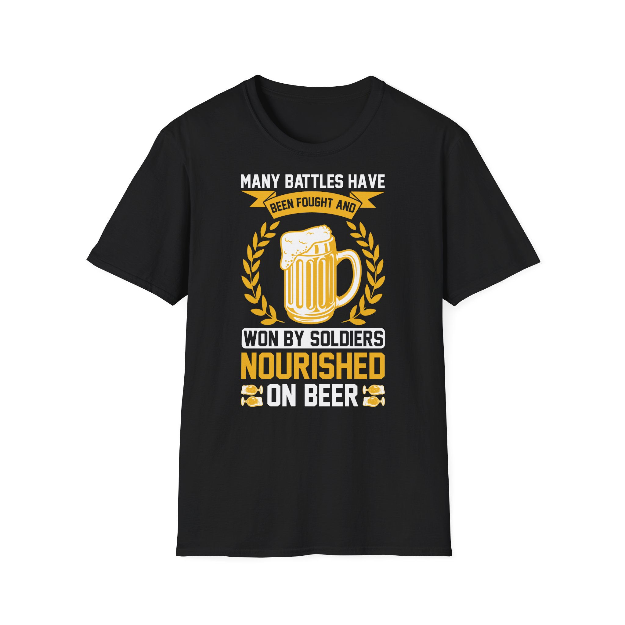 Unisex T-Shirt “Many Battles Have Been Fought and Won by Soldiers”
