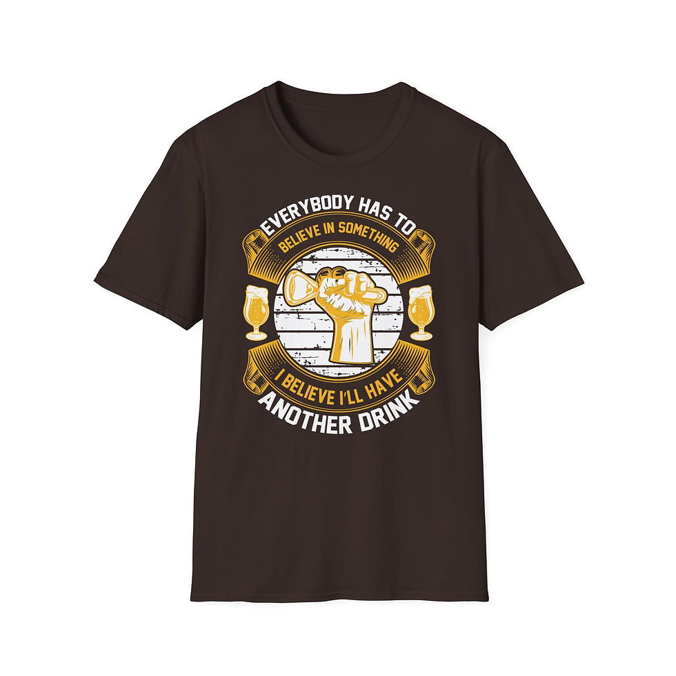 Thumbnail: Unisex T-Shirt “Everybody Has to Believe in Something''