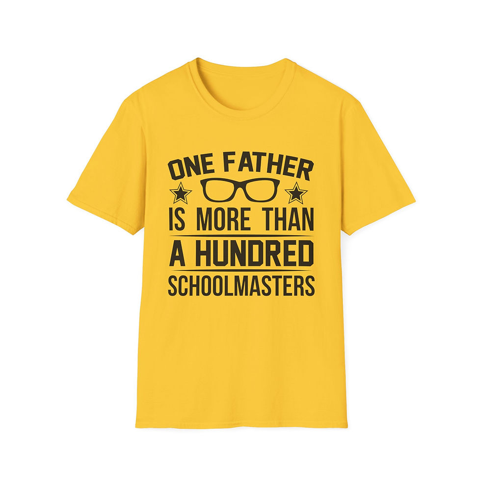 Thumbnail: One father is more than a hundred schoolmasters