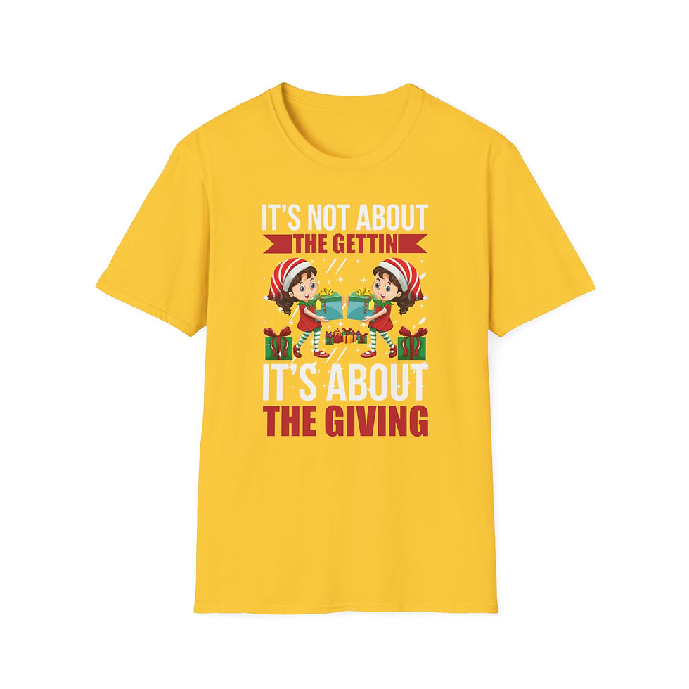 Thumbnail: It's not about the getting it's about the giving
