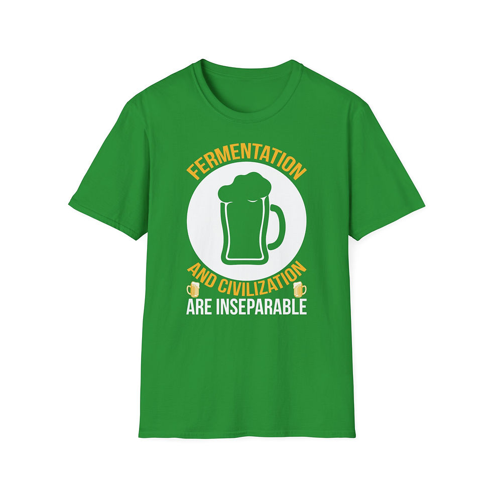 Thumbnail: Fermentation and Civilization Are Inseparable T-Shirt 