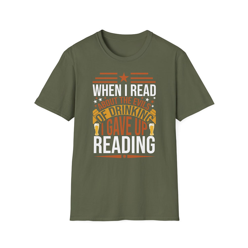 Thumbnail: When i read about the evils of drinking i gave up reading
