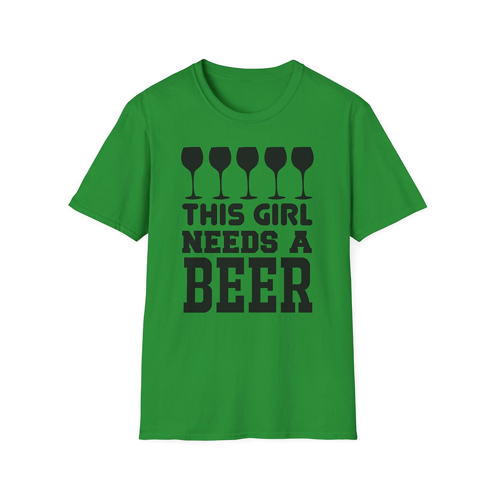 Thumbnail: This Girl Needs a Beer T-Shirt