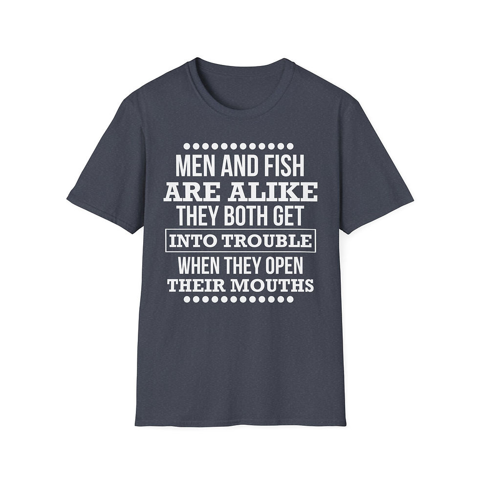 Thumbnail: Men and fish are alike they both get into trouble when they open their mouths