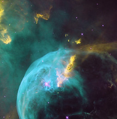 Colorful Space Nebula