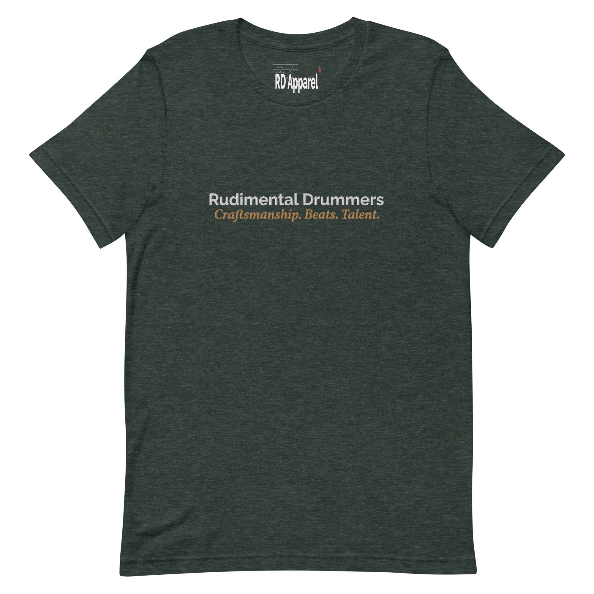 RD tee - Craftsmanship. Beats. Talent.