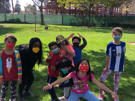 Spring Break Camp is underway! 🐰🥕