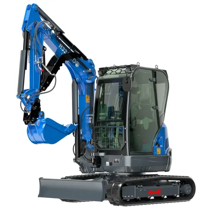 RIPPA R32 3.2-Ton Kubota Diesel Mini Excavator with 12 Attachments - image 11