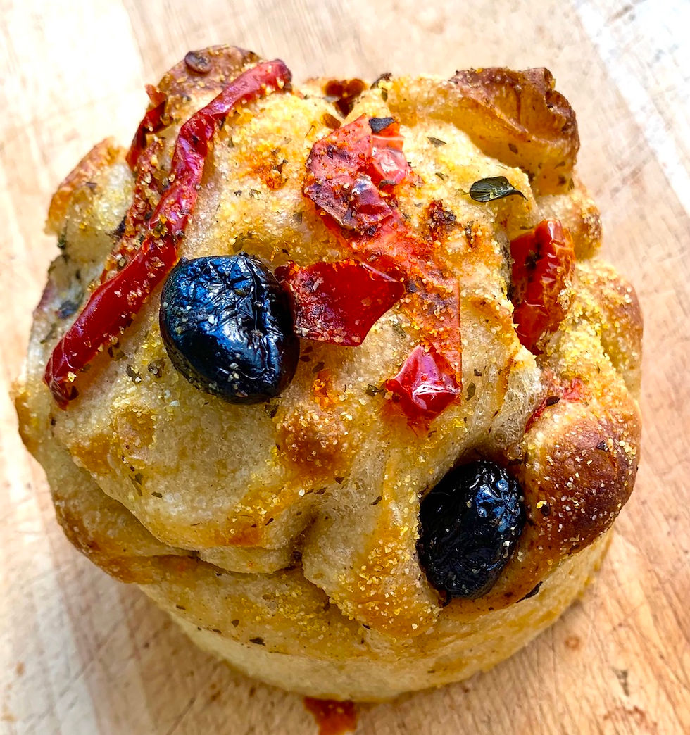 Miniature : Focaccia de Grand Epeautre ancien, 100% au levain!