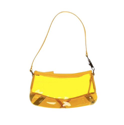 yellow clear bag