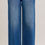 Thumbnail: JUDY BLUE BRAND COLUMN STRAIGHT BUTTON-FLY FRYED HEM HI-WAIST JEANS #4019