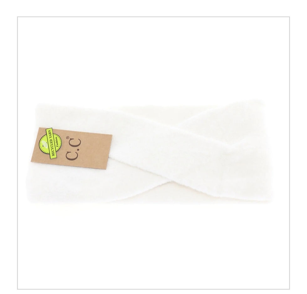 Thumbnail: SOFT CROSSED CC HEAD WRAP IN 6 COLORS #1781