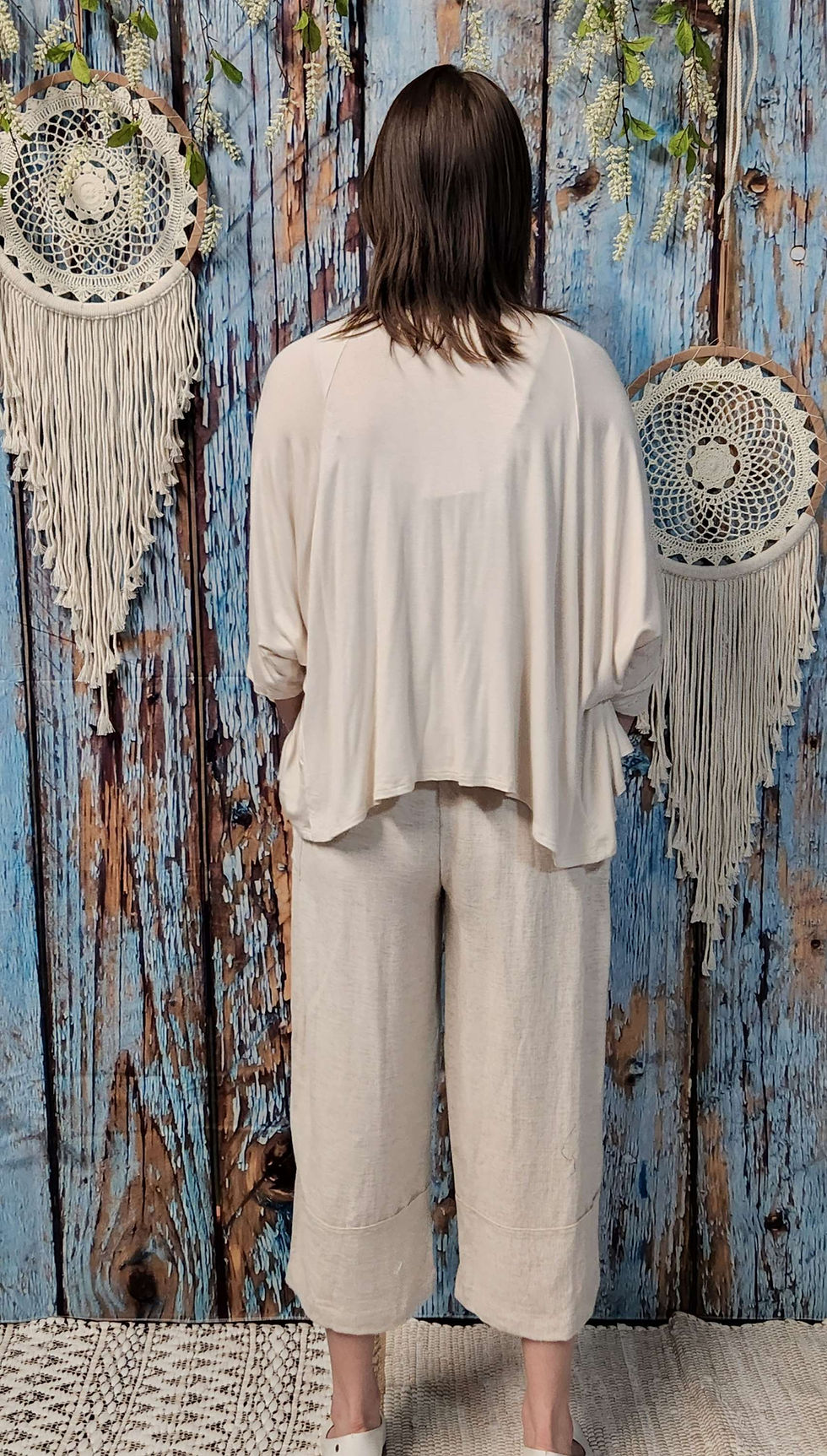 Thumbnail: SAND COLORED CARDIGAN COVER UP #1573
