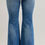 Thumbnail: JUDY BLUE BRAND FLARE DOUBLE ANGULAR SEAM MEDIUM WASH JEANS #4018