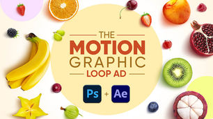 How to create Motion Graphic Loop Ad for Social Media using After Effects | Tutorial in Hindi