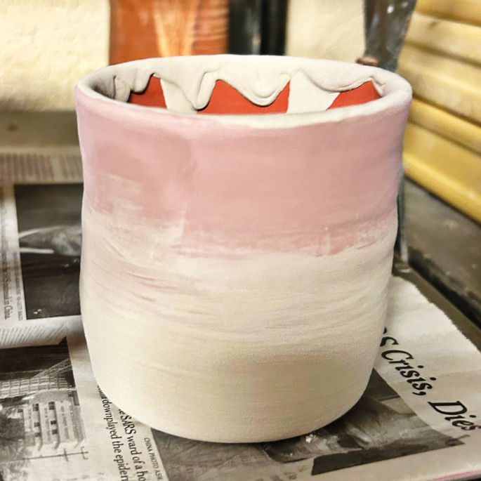 Chai Cup Glaze Pre fire