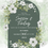 Thumbnail: Sage Green & White Floral Wedding Invitation