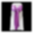 Luxurious purple majesty satin chair sashes for hire, perfect for elevating the decor of weddings and special occasions.
