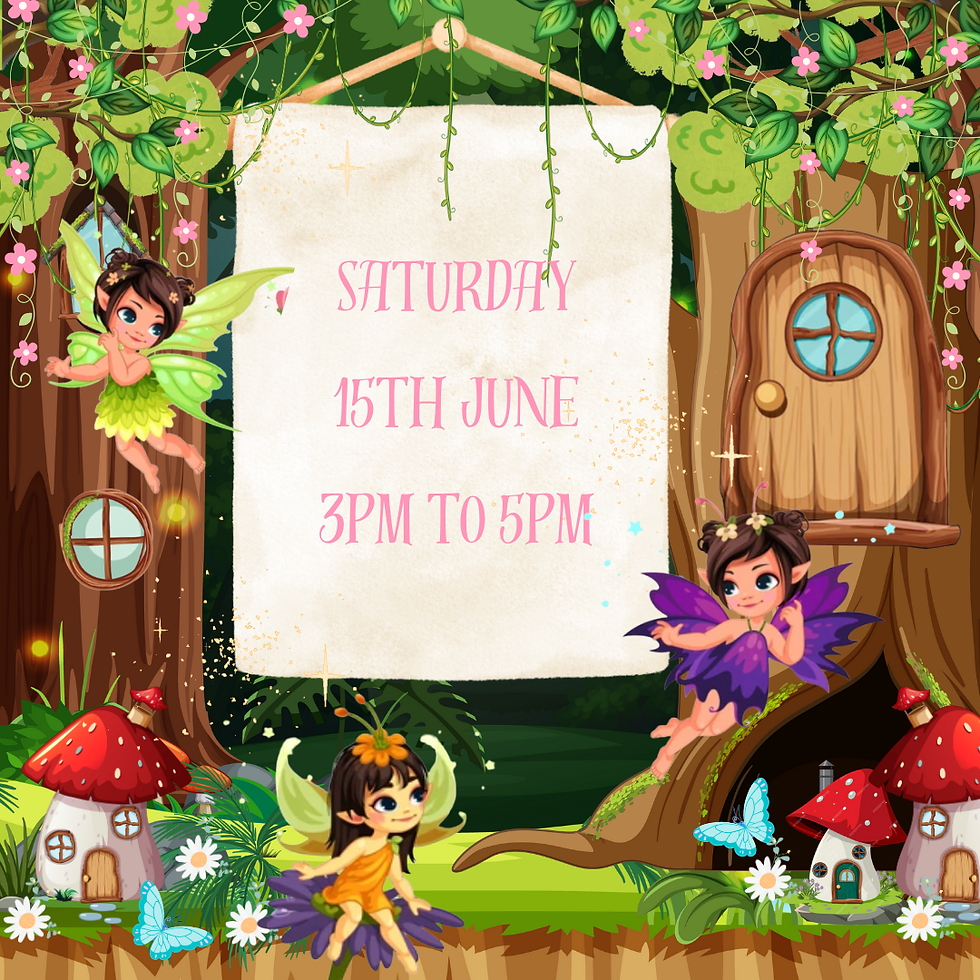 Thumbnail: Cute woodland fairy-themed digital invitation featuring fairies, forest scene, and sparkling fairy dust.