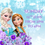 Thumbnail: Frozen personalised digital birthday invitation video featuring Elsa and Anna, add your own photo or video
