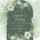 Thumbnail: Sage Green & White Floral Wedding Invitation