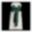 Luxurious emerald green satin chair sashes for hire, perfect for elevating the decor of weddings and special occasions.