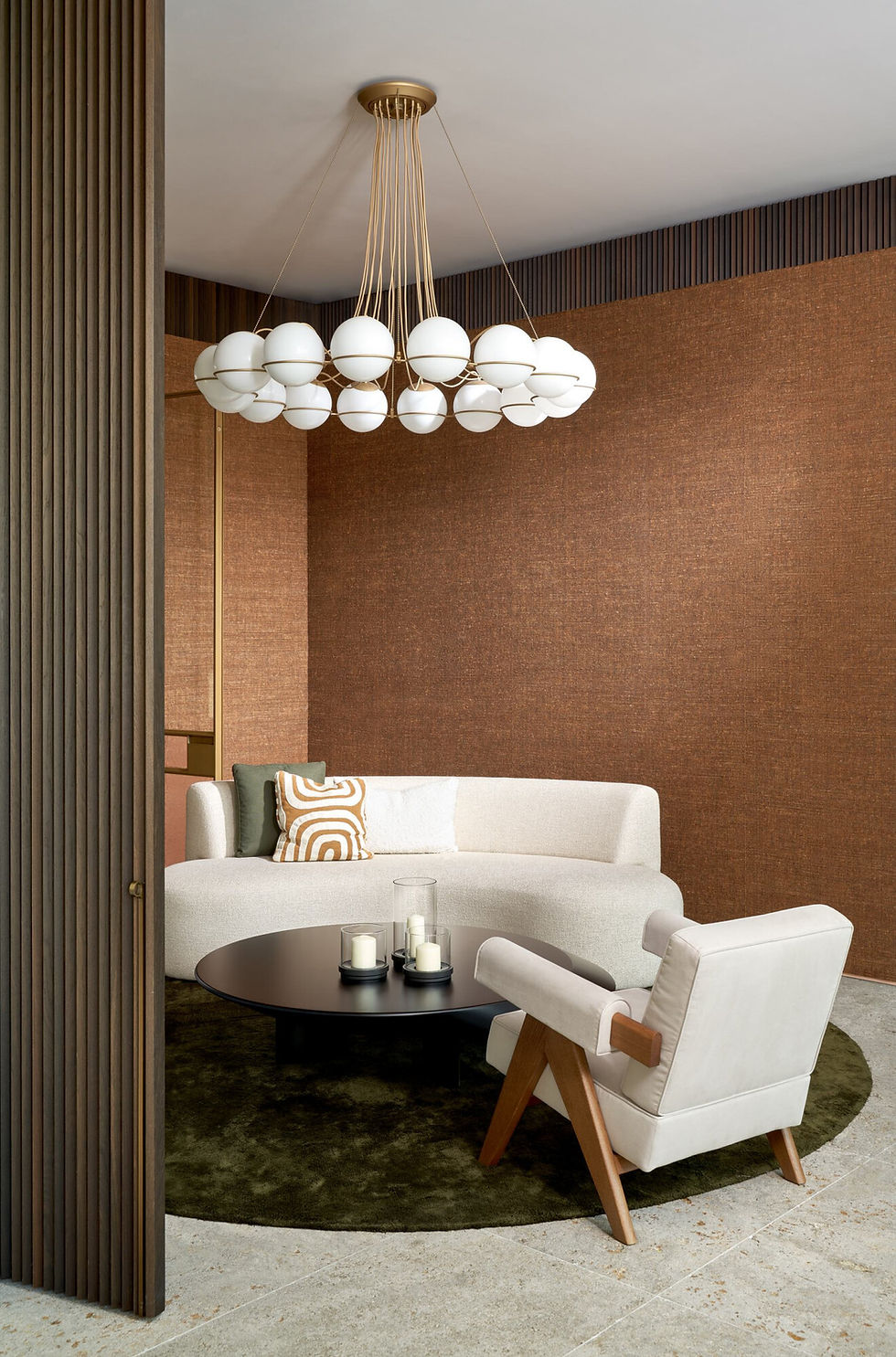 Miniatură: tapet cluj, tapet accent decor,tapet de lux, tapet matase ,tapet wild silk, tapet textil, decor cu tapet, tapet arte