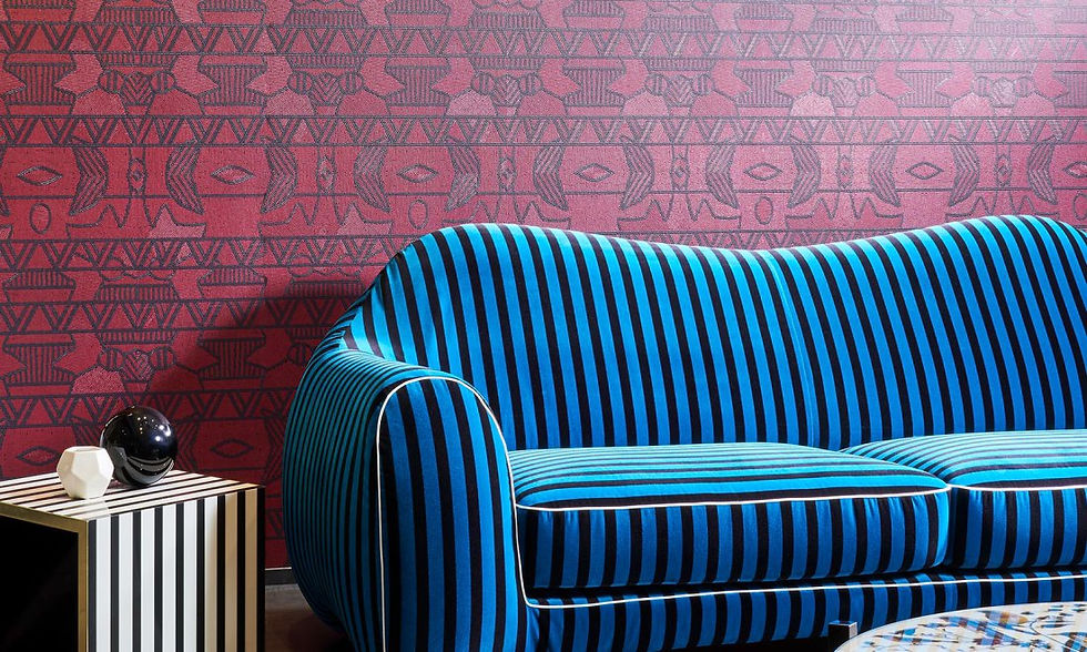 Miniatură: tapet paleo, tapet cluj ,tapet accent decor, tapet arte, tapet de lux, tapet cu geometrie, tapet cu desene