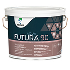 Teknos FUTURA AQUA 90, vopsea lucioasa pe baza de apa pentru lemn si metal, interior si exterior, disponibila la Accent Decor