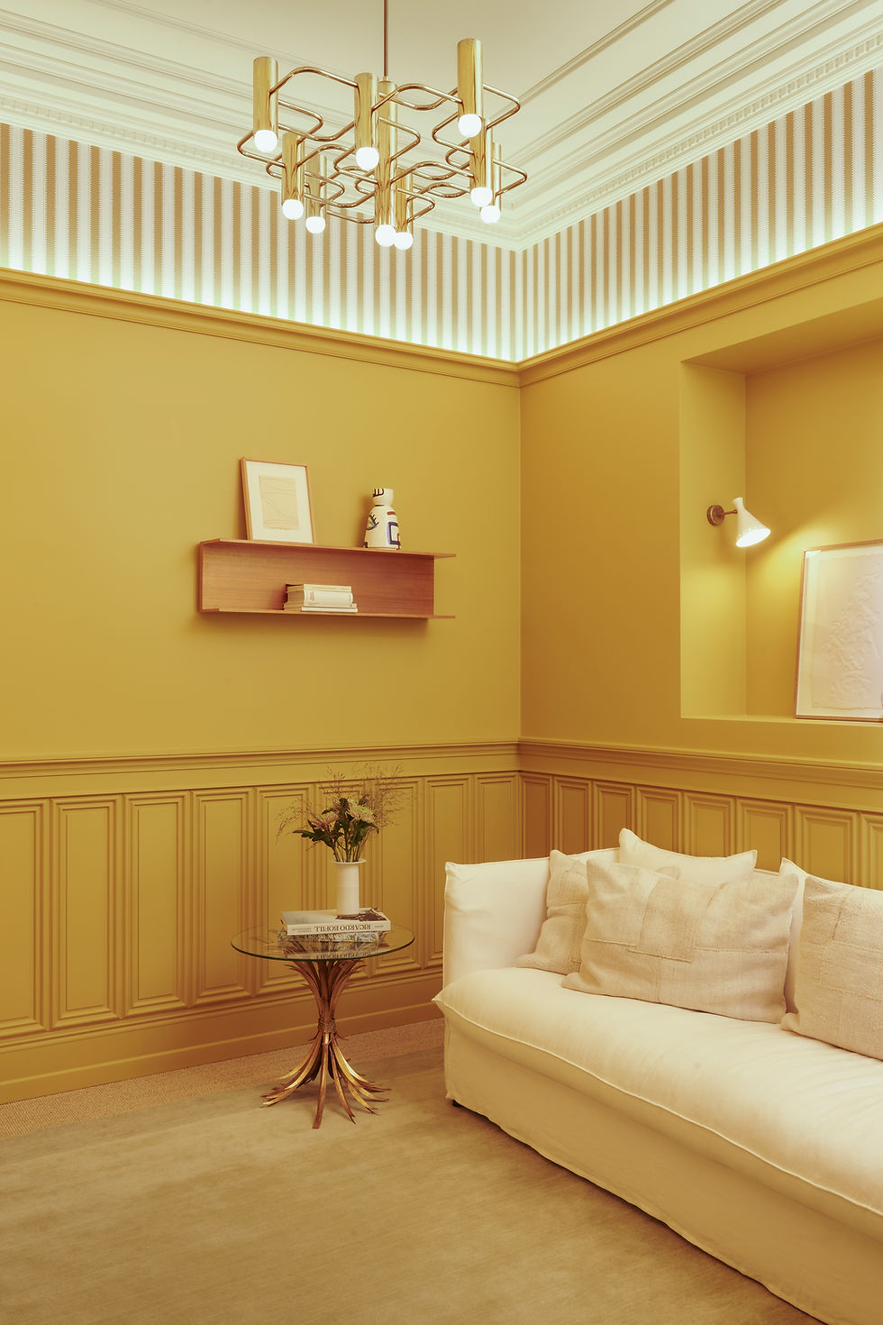 nuante de culori in design interior stil clasic