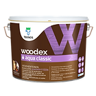 Lazura pentru lemn exterior WOODEX AQUA CLASSIC Teknos, pentru fatade, garduri, usi, ferestre si busteni, disponibila la Accent Decor Cluj.