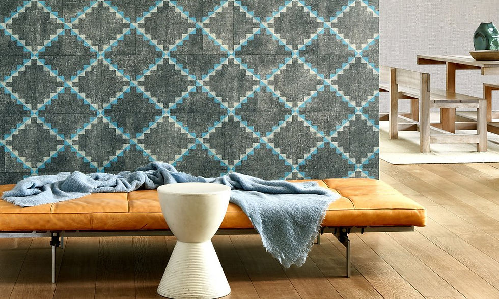 Miniatură: Tapet Gitane, tapet cluj, tapet accent decor, tapet arte, tapet de lux, tapet lavabil,tapet cu geometrie