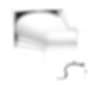 Profil tavan cornisa Orac Decor C343, din poliuretan, inaltime 19 cm, forma curbata clasica, vopsibil cu orice vopsea.