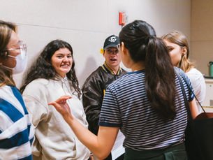 College Students Talking