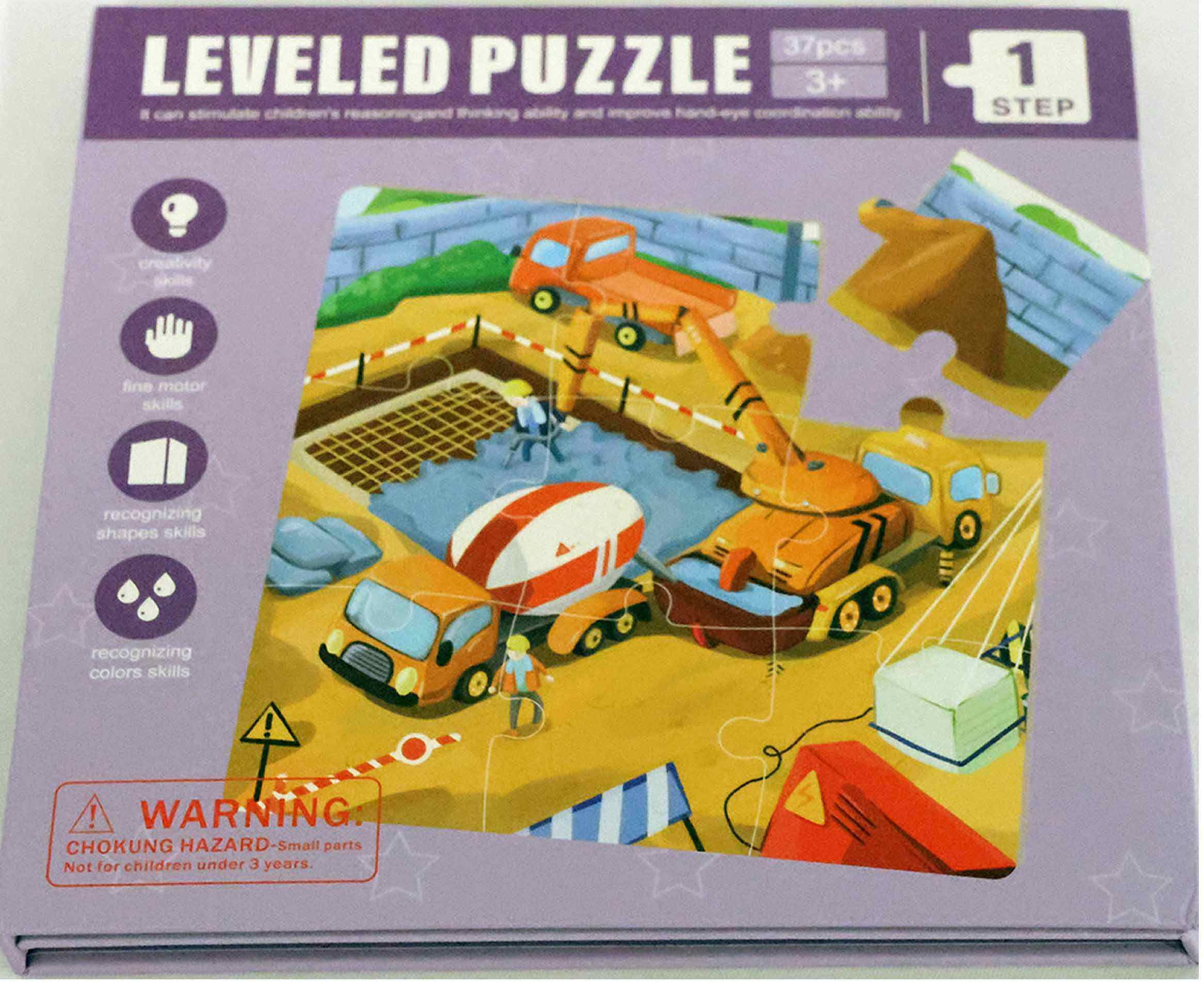 Magnetic Puzzle Book (Level 1 - Construction)