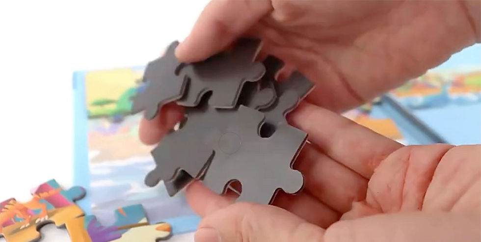 Thumbnail: Magnetic Puzzle Book (Level 1 - Construction)