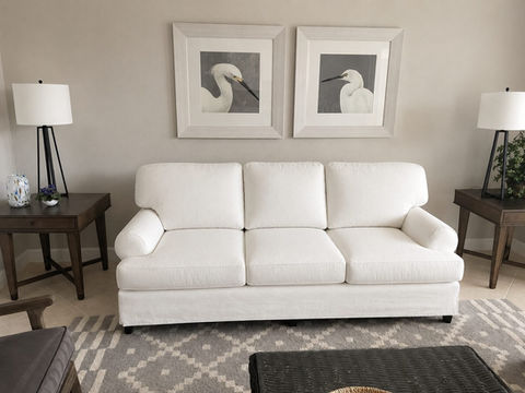 Estero, FL Sofa Slipcover Refresh