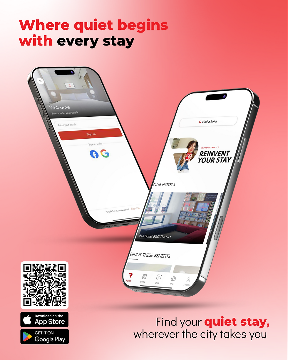 Red Planet Hotels App
