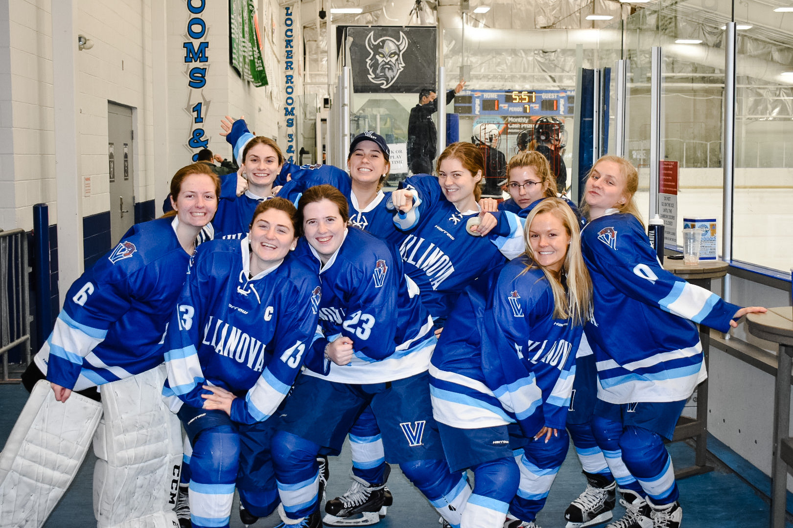 Hockey Team Villanova Women's Club Ice Hockey United States