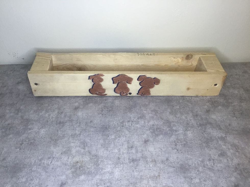 Thumbnail: Three Pups 20” Box (2 Sides Imprinted)